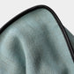 Full-grain leather and Natural cotton-linen fabric Bag
