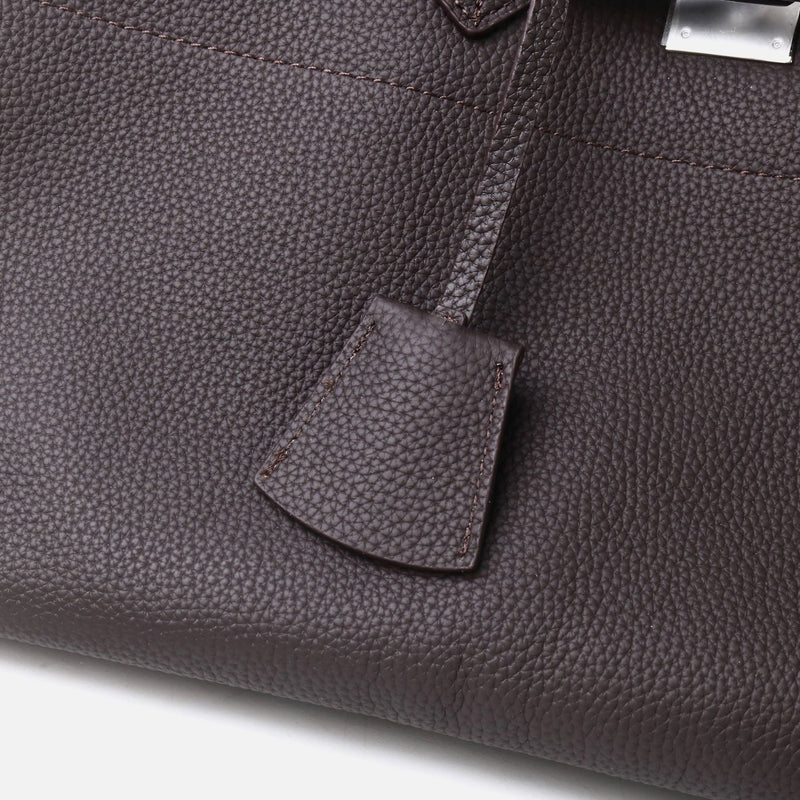 Forever classic 3# | Leather tote for Work |  Full-Grain Leather Bag