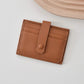 Genuine leather card pocket | rainbow