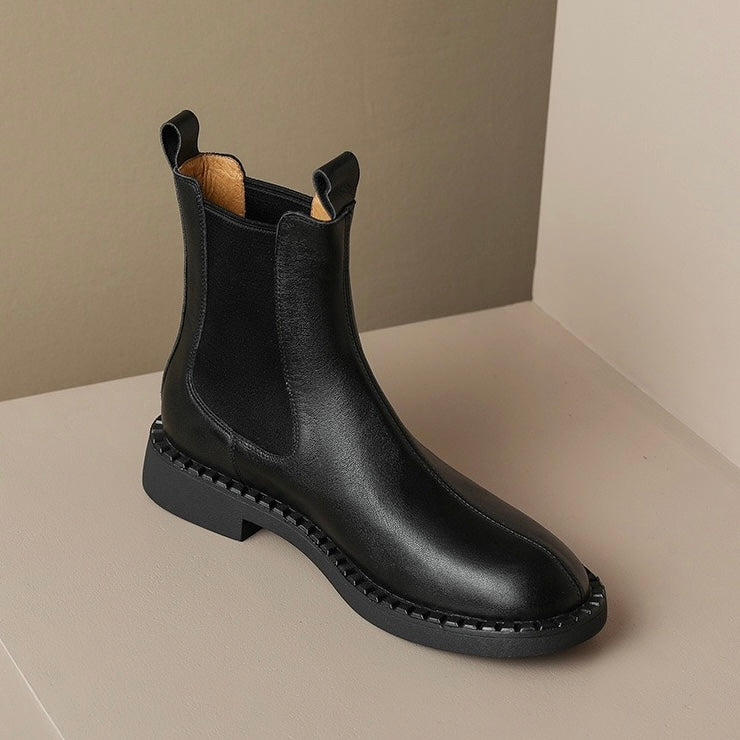 Leather boots | Pure world