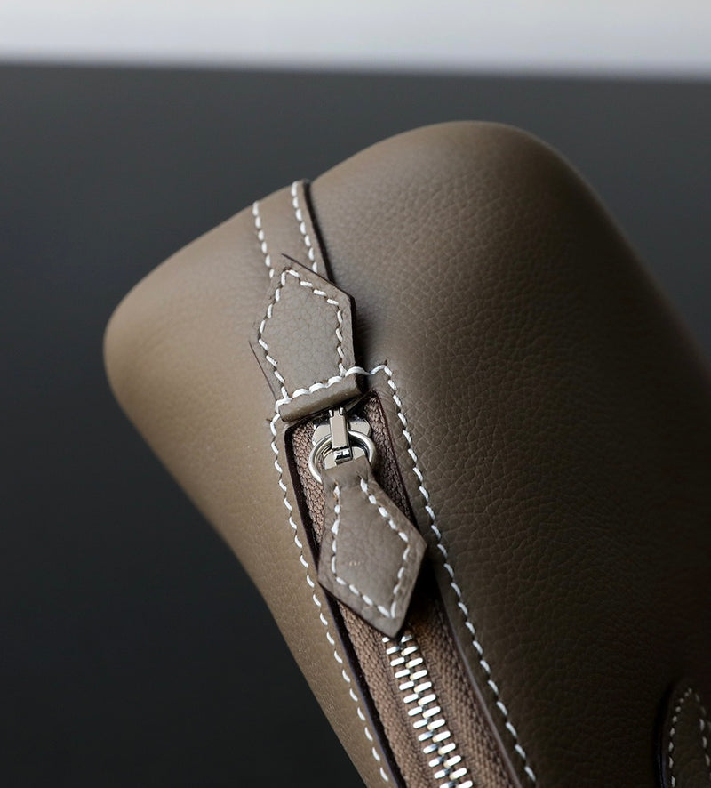 Full-Grain Leather bag | Sea shell