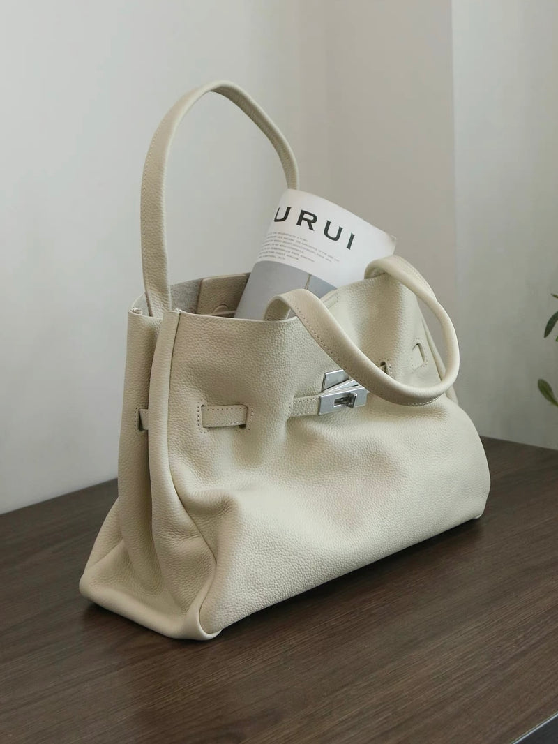 Full-Grain Leather Bag | Clouds