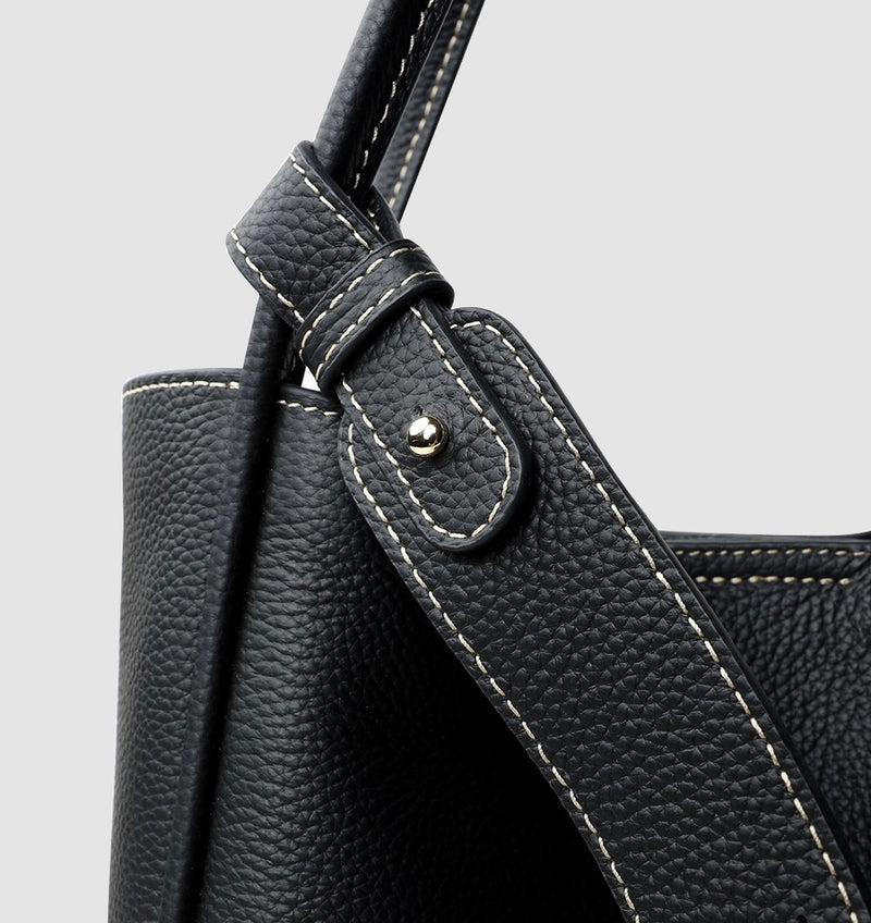 Full-Grain Leather Bag| Ella Tote