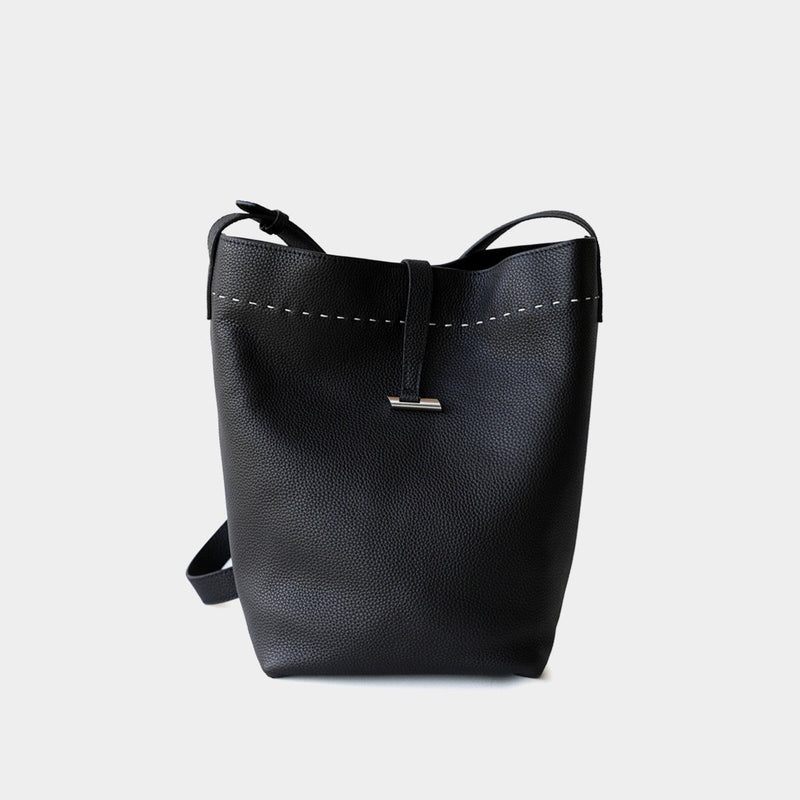 Full-Grain Leather bucket bag | Independent will