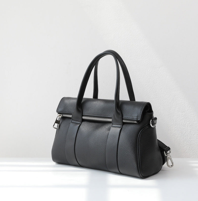Full-Grain Leather Bag |  Togo Leather  | The Mercer