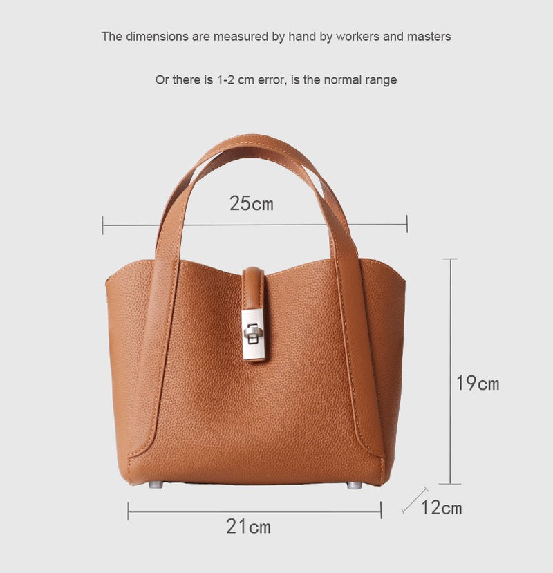 Full-Grain Leather Bag | Flexa