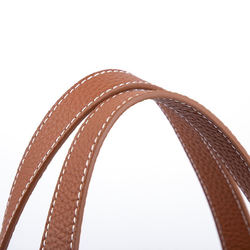 Full-Grain Leather and Canvas Bag | Simple Apple