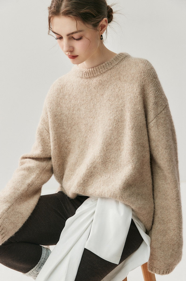 Alpaca Wool sweater | Camille