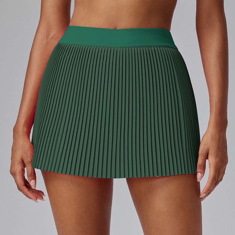 Quick-dry Sports Pleated Skirt
