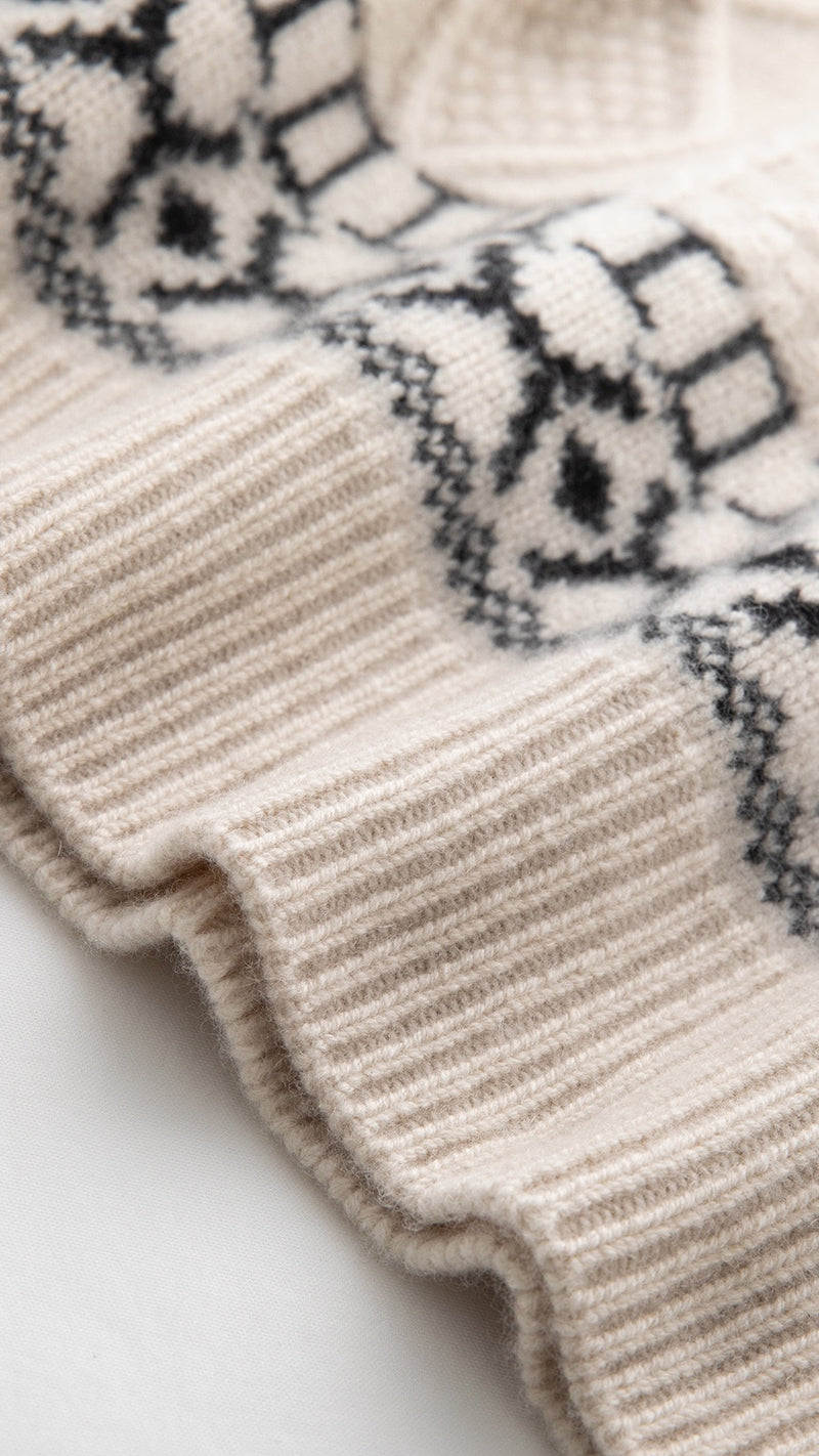 Cable-Knit Cashmere Sweater | Clara