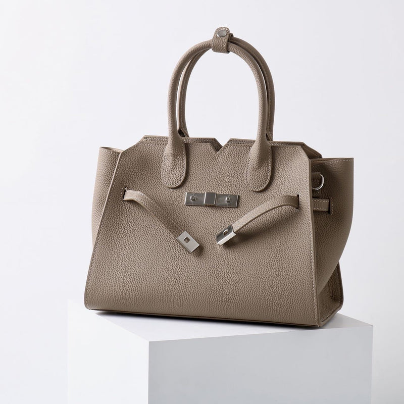 Full-Grain Leather Bag | Pure tea