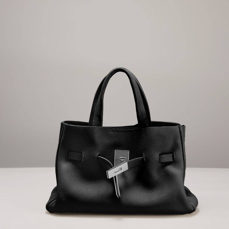 Full-Grain Leather Bag | Clouds