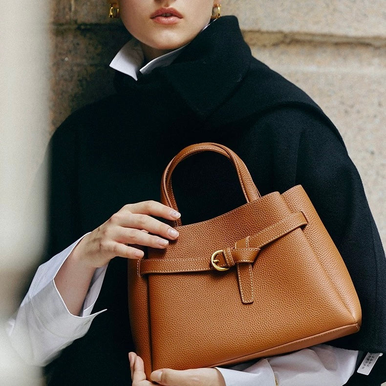 Full-Grain Leather Bag |  Release