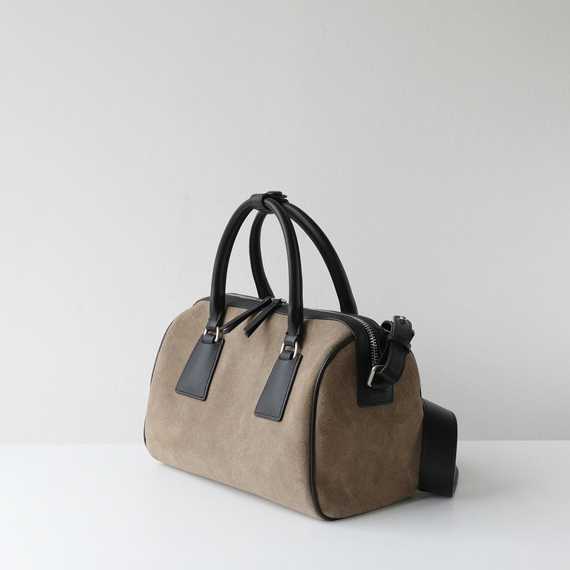 Full-Grain Leather Bag |  Suede bag | Forme Boston
