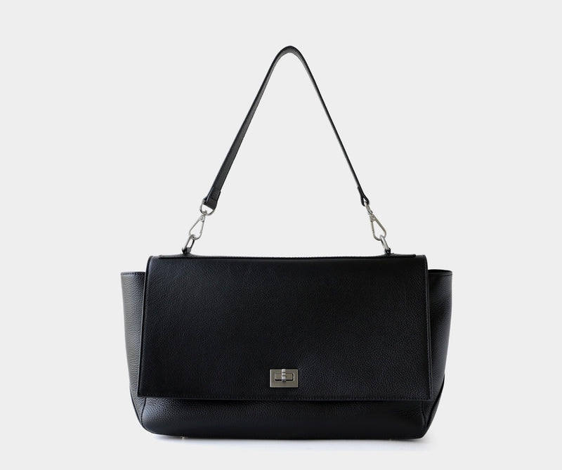 Full-Grain Leather Bag | Alba