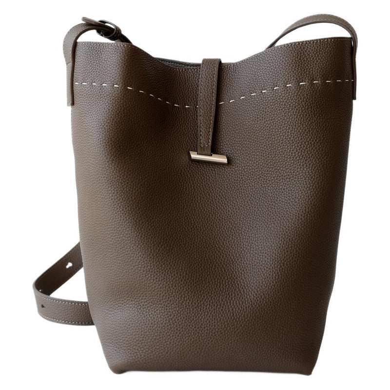 Full-Grain Leather bucket bag | Independent will
