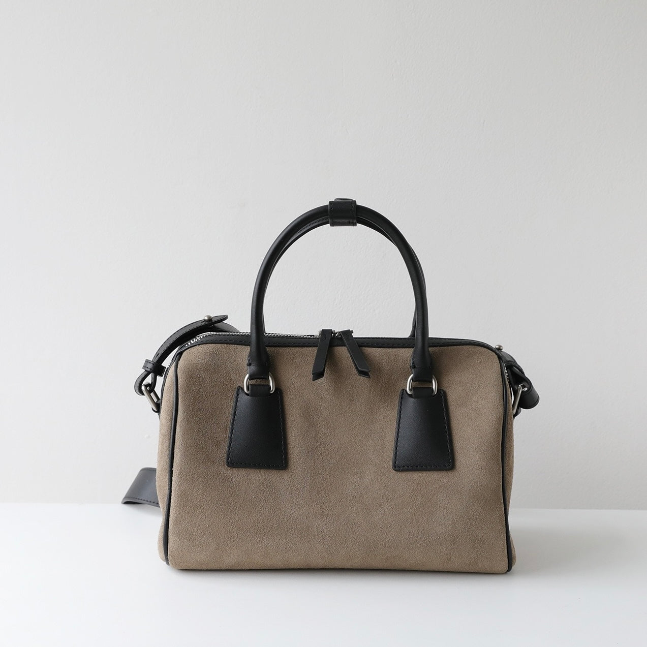 Full-Grain Leather Bag |  Suede bag | Forme Boston