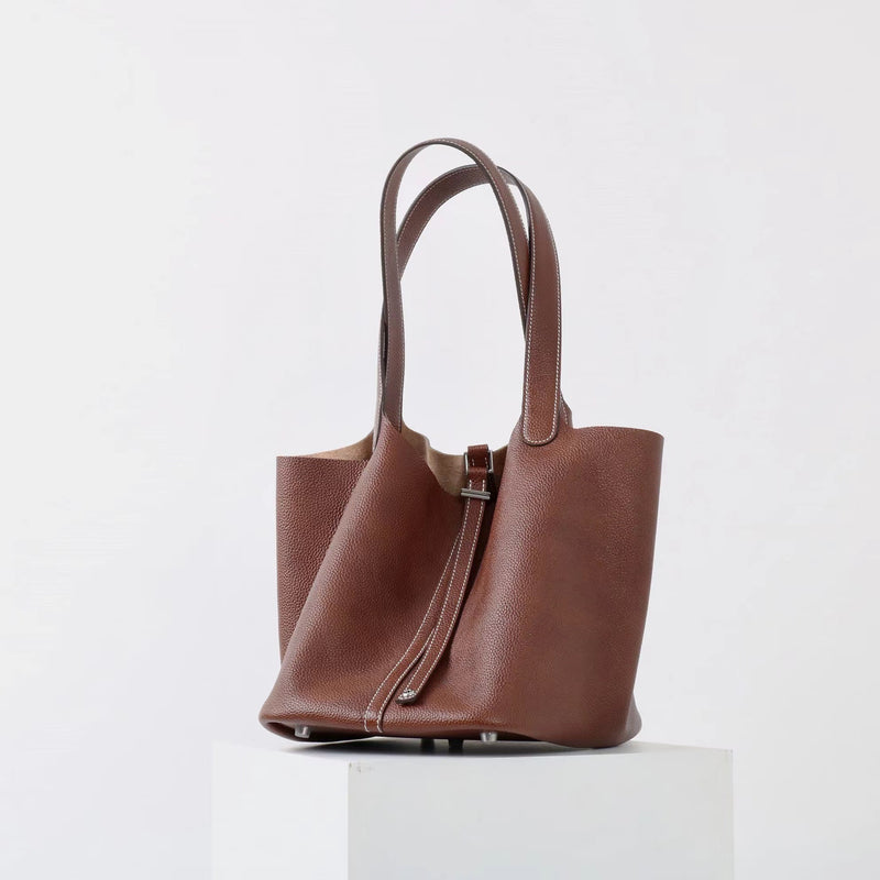 Full-Grain Leather Bucket Bag | Energy