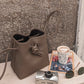 Leather Bucket bag