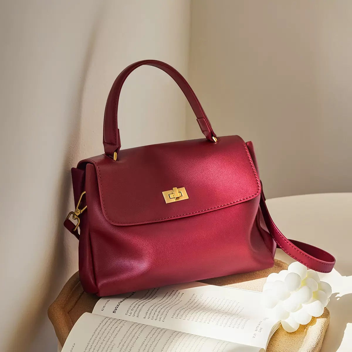 Refined split cowhide leather | Urban Ease