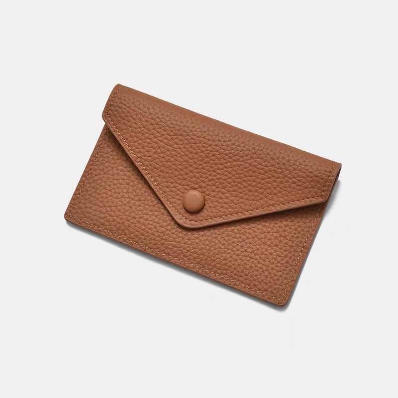 Genuine leather wallet | letter