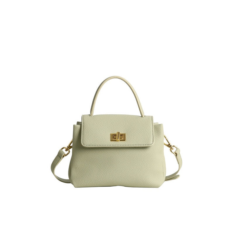 Full-Grain Leather Bag | Wind bell