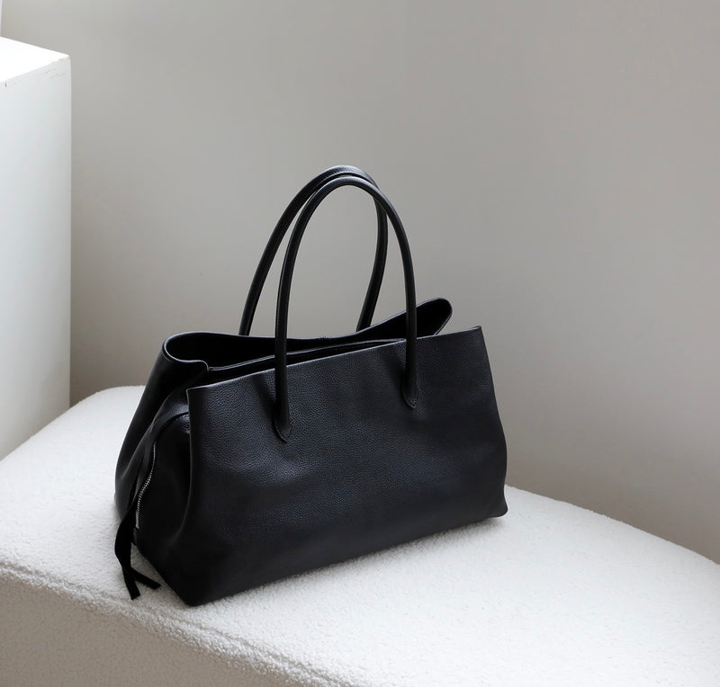 Full-Grain Leather Bag |  Monarch Tote