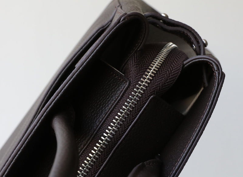 Full-grain leather | Everyday Work Briefcase