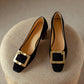 Leather shoes