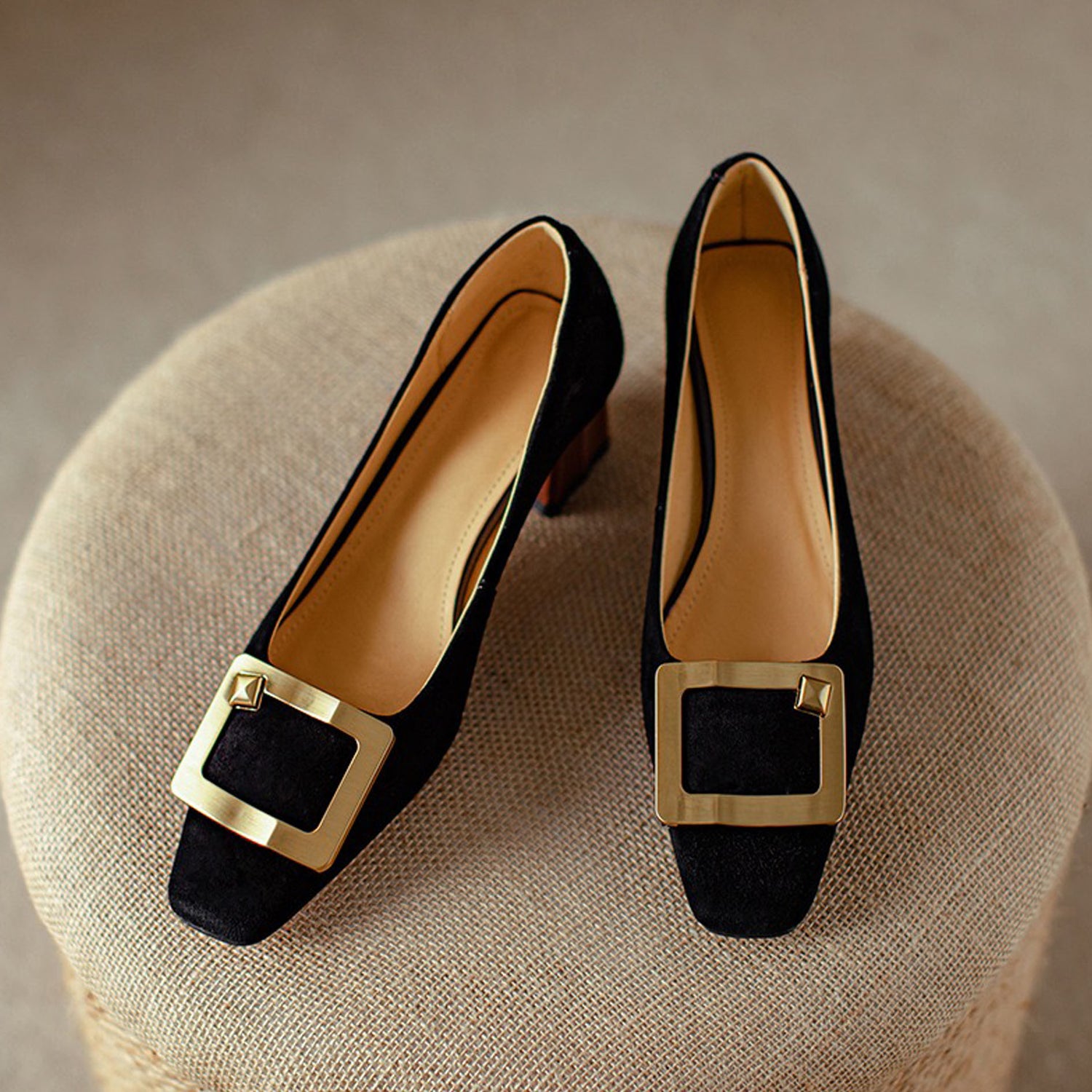 Leather shoes