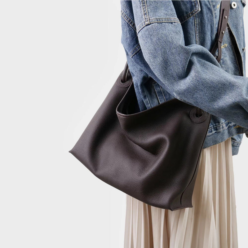 Designer Series | Full-Grain Leather Bag | MaxTote