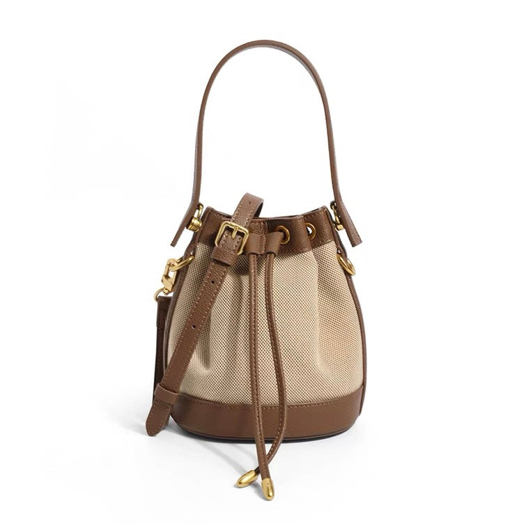 Canvas bucket bag | Growth ring