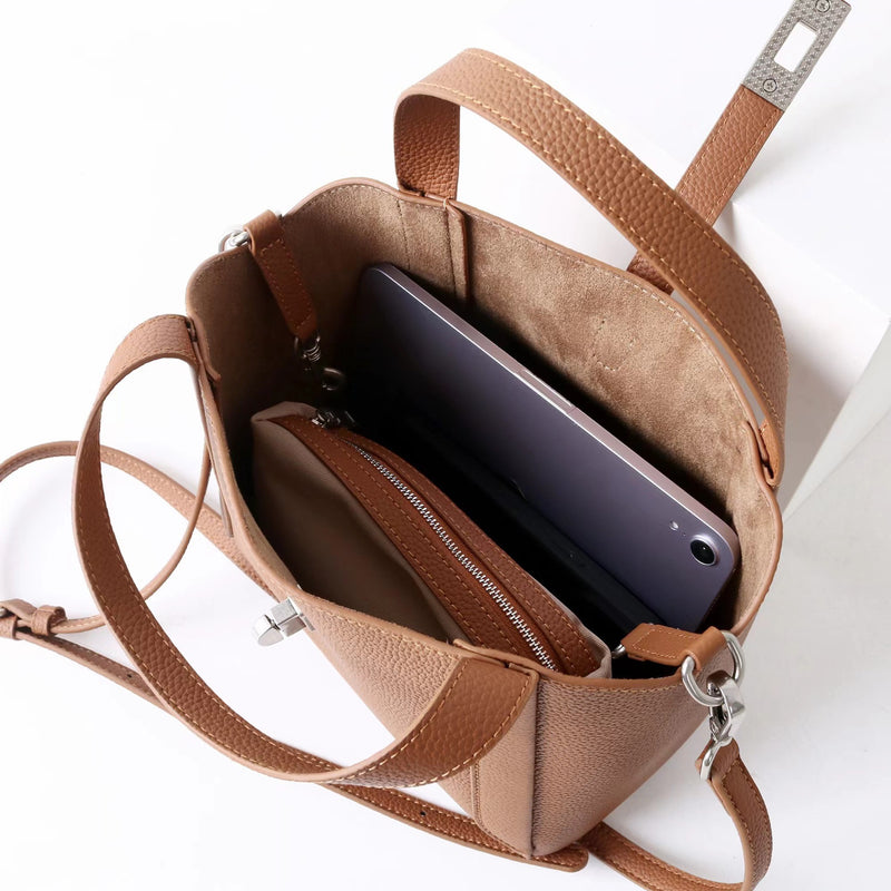 Full-Grain Leather Bag | Flexa