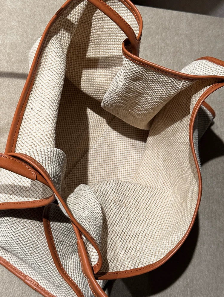 Ultra-lightweight durable linen canvas tote bag | Linca