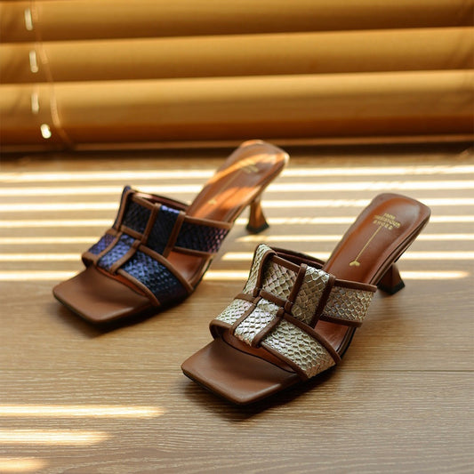 Leather shoes