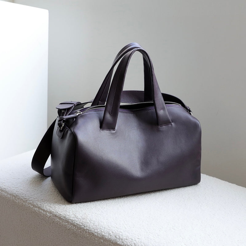 Full-Grain Leather Bag | Maison Boston