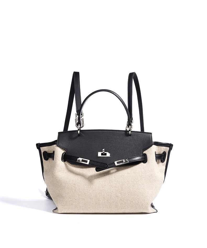 Linen canvas and Cowhide leather | Everyday carry