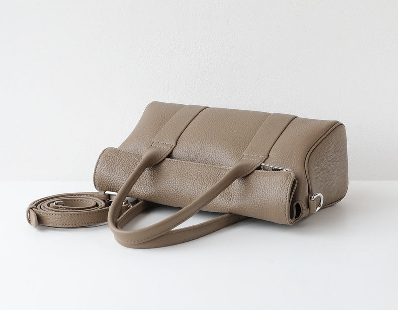 Full-Grain Leather Bag |  Togo Leather  | The Mercer