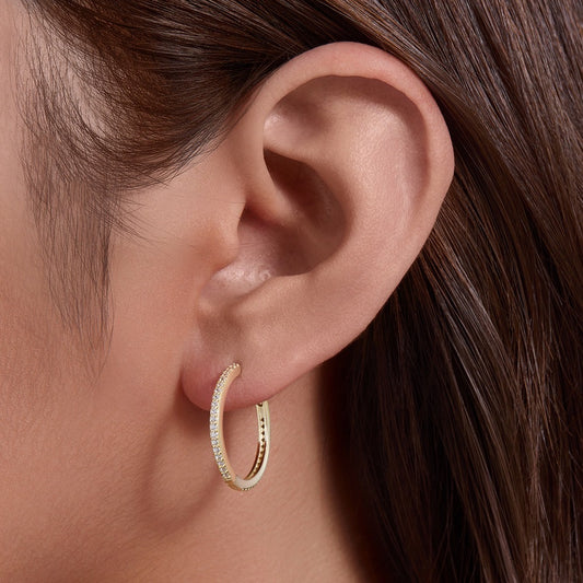 925 Sterling Silver earrings |  18K gold plated | Solar ring