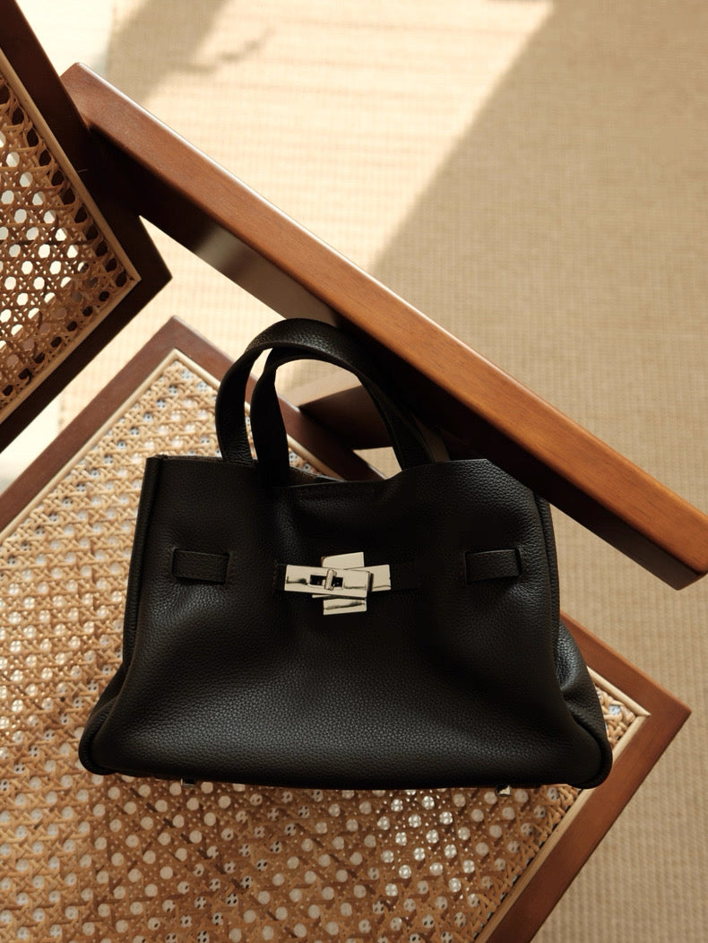 Full-Grain Leather Bag | Clouds