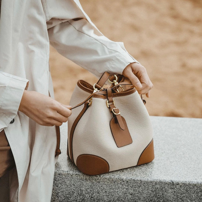 Full-Grain Leather bag / Togo cowhide