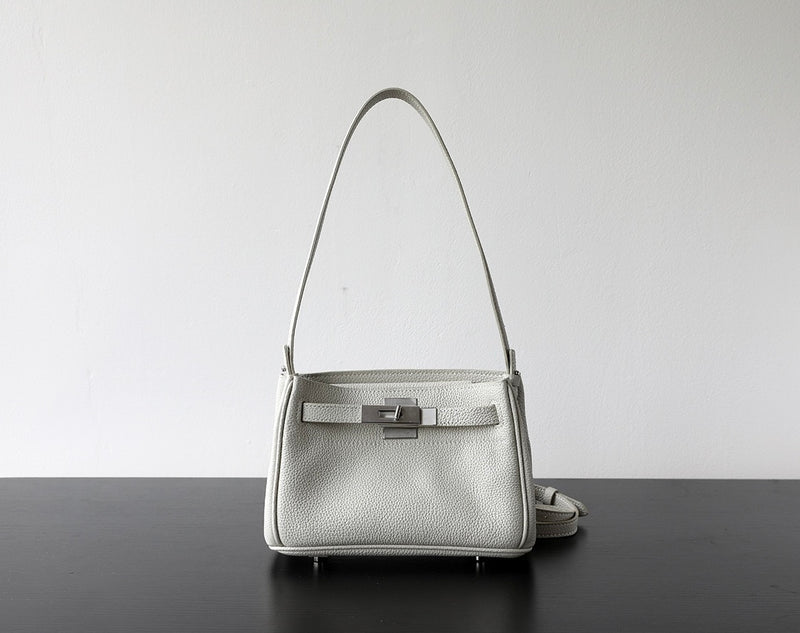 Full-grain Leather Bag | Tea