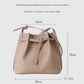 Full-grain leather Bucket bag｜Casual Simplicity