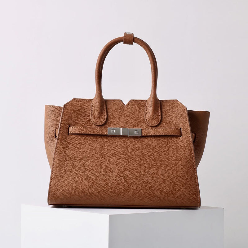 Full-Grain Leather Bag | Pure tea