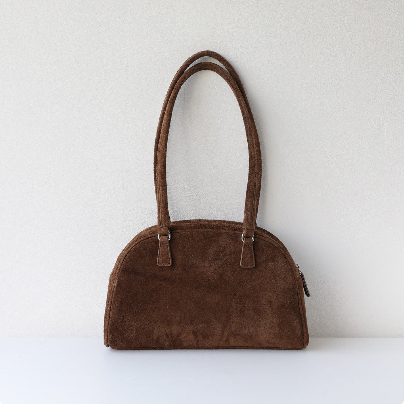 Nubuck Leather Bag | Luna Shell