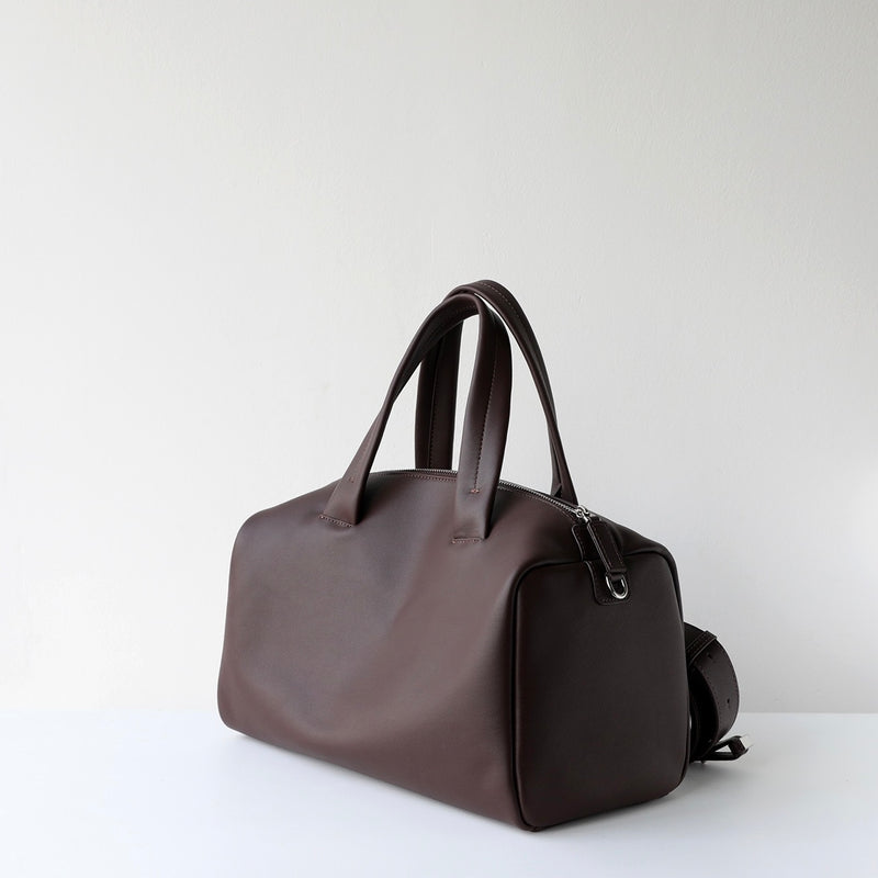 Full-Grain Leather Bag | Maison Boston