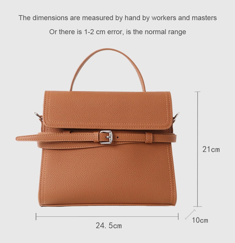 Full-Grain Leather Bag | Tieda