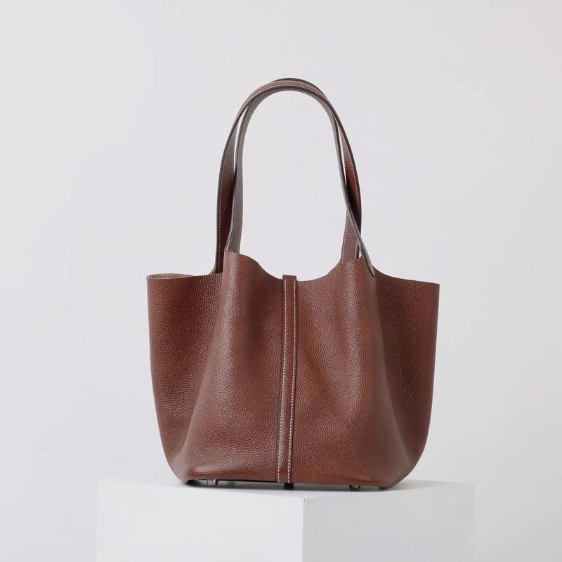 Full-Grain Leather Bucket Bag | Energy