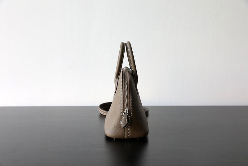 Full-Grain Leather bag | Sea shell