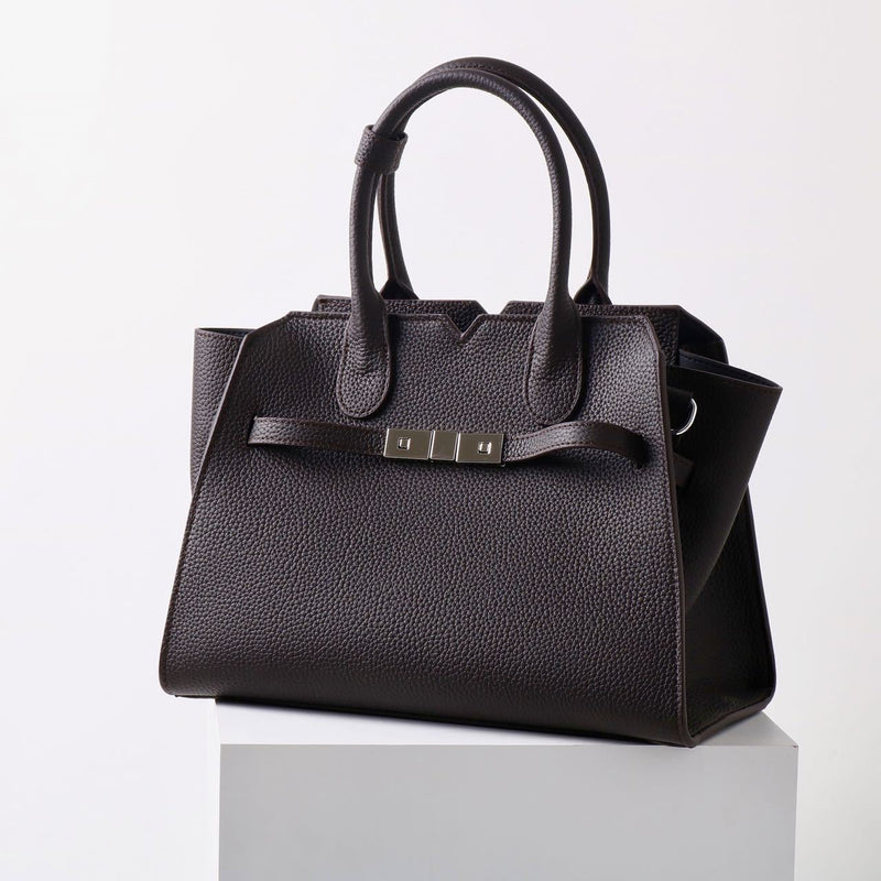 Full-Grain Leather Bag | Pure tea